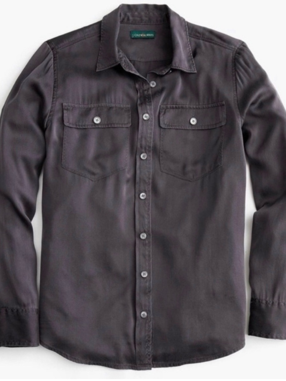 J. Crew NEW silk Button-Up Blyth Shirt